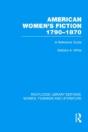 American Women'S Fiction, 1790-1870 - Preview