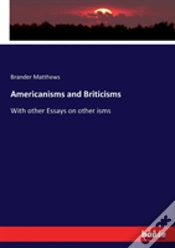 Capa do artigo Americanisms And Briticisms
