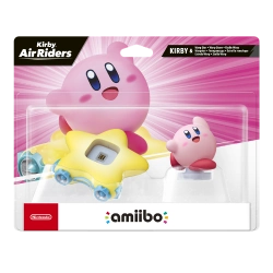 Capa do artigo Amiibo Kirby Air Riders - Kirby & Warp Star (2 Pack)