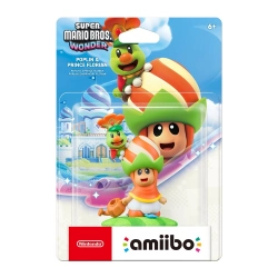 Capa do artigo Amiibo Super Mario Bros. Wonder - Poplin & Prince Florian