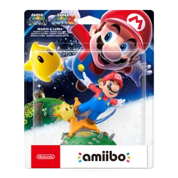 Capa do artigo Amiibo Super Mario Galaxy + Super Mario Galaxy 2 - Mario & Luma