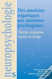 Capa do artigo Amnesies Organiques Aux Amnesies Psychogenes (Des)