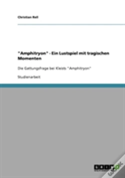 Capa do artigo "Amphitryon" - Ein Lustspiel Mit Tragischen Momenten
