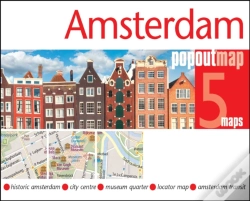 Capa do artigo Amsterdam Popout Map - Pocket Size, Pop Up Map Of Amsterdam City Centre
