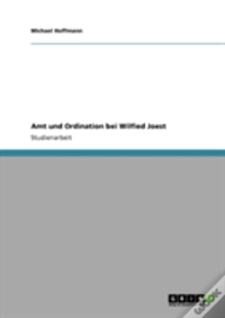 Capa do artigo Amt Und Ordination Bei Wilfied Joest