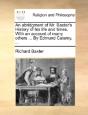 An Abridgment Of Mr. Baxter'S History Of - Preview