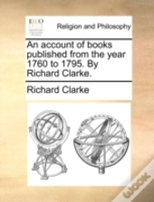An Account Of Books Published From The Y