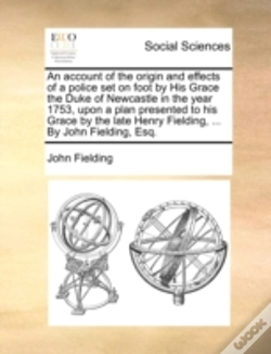 Capa do artigo An Account Of The Origin And Effects Of