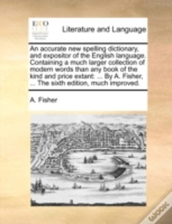 Capa do artigo An Accurate New Spelling Dictionary, And