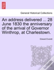 Capa do artigo An Address Delivered ... 28 June 1830 Th