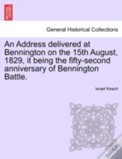 Capa do artigo An Address Delivered At Bennington On Th