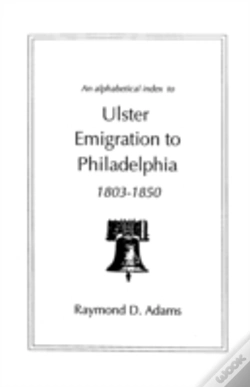 Capa do artigo An Alphabetical Index To Ulster Emigrant