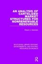 An Analysis Of Cartelized Market Structures For Nonrenewable Resources - Preview