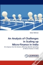 Capa do artigo An Analysis Of Challenges In Scaling Up Micro-Finance In India
