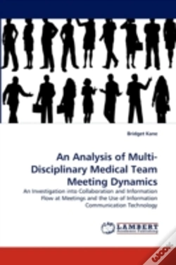 Capa do artigo An Analysis Of Multi-Disciplinary Medical Team Meeting Dynamics