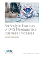 An Analytic Inventory Of Dhs Headquarters Business Processes - Preview
