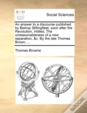 Capa do artigo An Answer To A Discourse Published By Bi