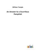 An Answer To A Scurrilous Pamphlet
