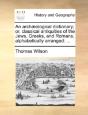 An Archæological Dictionary; Or, Classic - Preview