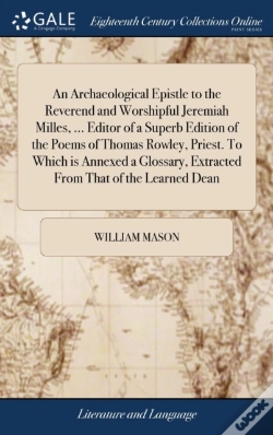 Capa do artigo An Archaeological Epistle To The Reveren