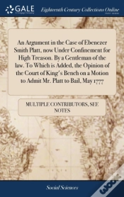 Capa do artigo An Argument In The Case Of Ebenezer Smit