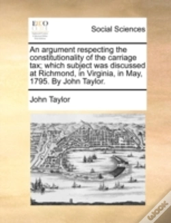 Capa do artigo An Argument Respecting The Constitutiona