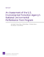 An Assessment Of The U.S. Environmental Protection Agency'S National Environmental Performance Track Program - Preview