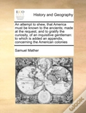 Capa do artigo An Attempt To Shew, That America Must Be