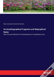 Capa do artigo An Autobiographical Fragment And Biographical Notes