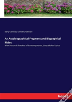 Capa do artigo An Autobiographical Fragment And Biographical Notes