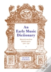 Capa do artigo An Early Music Dictionary