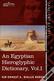 Capa do artigo An Egyptian Hieroglyphic Dictionary (In Two Volumes), Vol.I