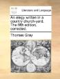 An Elegy Written In A Country Church-Yar - Preview