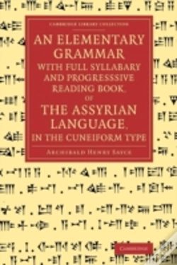 Capa do artigo An Elementary Grammar With Full Syllabary And Progresssive Reading Book, Of The Assyrian Language, In The Cuneiform Type