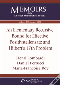Capa do artigo An Elementary Recursive Bound For Effective Positivstellensatz And Hilbert'S 17th Problem