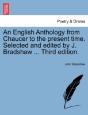 An English Anthology From Chaucer To The - Preview