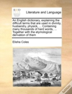 Capa do artigo An English Dictionary, Explaining The Di