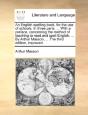 An English Spelling Book, For The Use Of - Preview