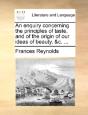 An Enquiry Concerning The Principles Of - Preview