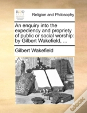 Capa do artigo An Enquiry Into The Expediency And Propr