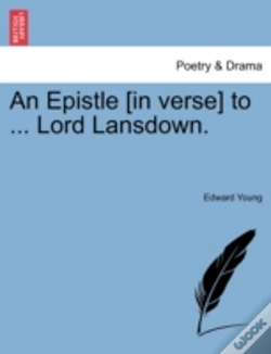Capa do artigo An Epistle (In Verse) To ... Lord Lansdo