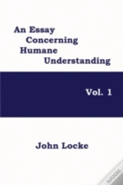 Capa do artigo An Essay Concerning Humane Understanding, Vol. 1
