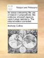 An Essay Concerning The Use Of Reason In - Preview