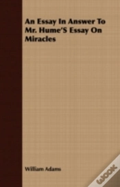Capa do artigo An Essay In Answer To Mr. Hume