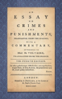 An Essay On Crimes And Punishments - Preview