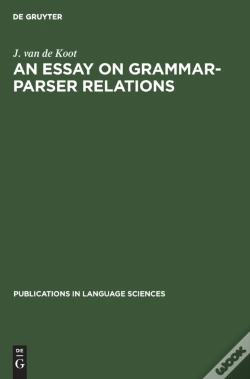 Capa do artigo An Essay On Grammar-Parser Relations