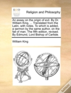 Capa do artigo An Essay On The Origin Of Evil. By Dr. W