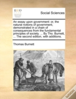 Capa do artigo An Essay Upon Government: Or, The Natura