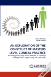 Capa do artigo An Exploration Of The Construct Of Masters Level Clinical Practice