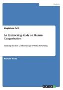 An Eyetracking Study On Human Categorization